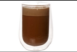 Kaffeebecher Glas isoliert 20cl - 2Stck